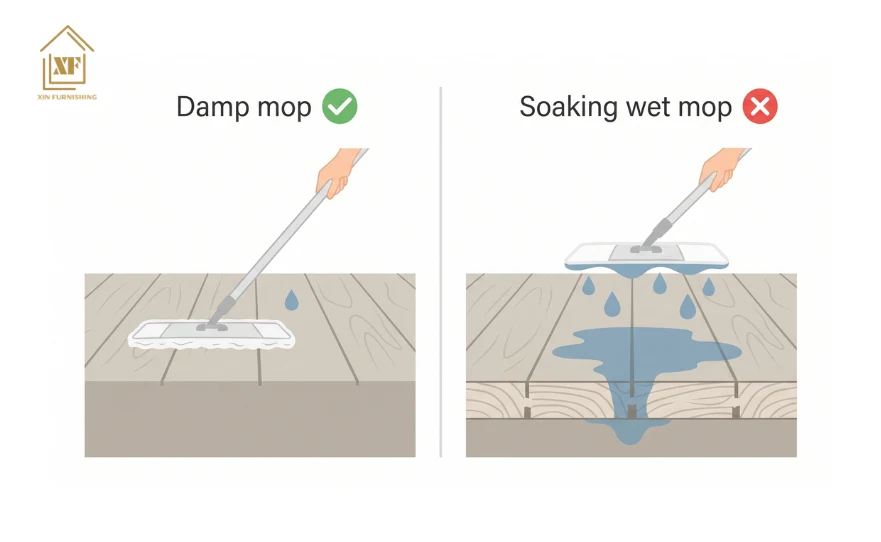 damp mop vs wet mop