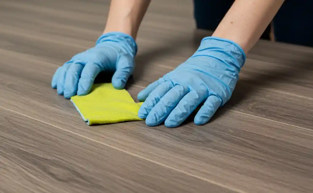 vinyl flooring with mop