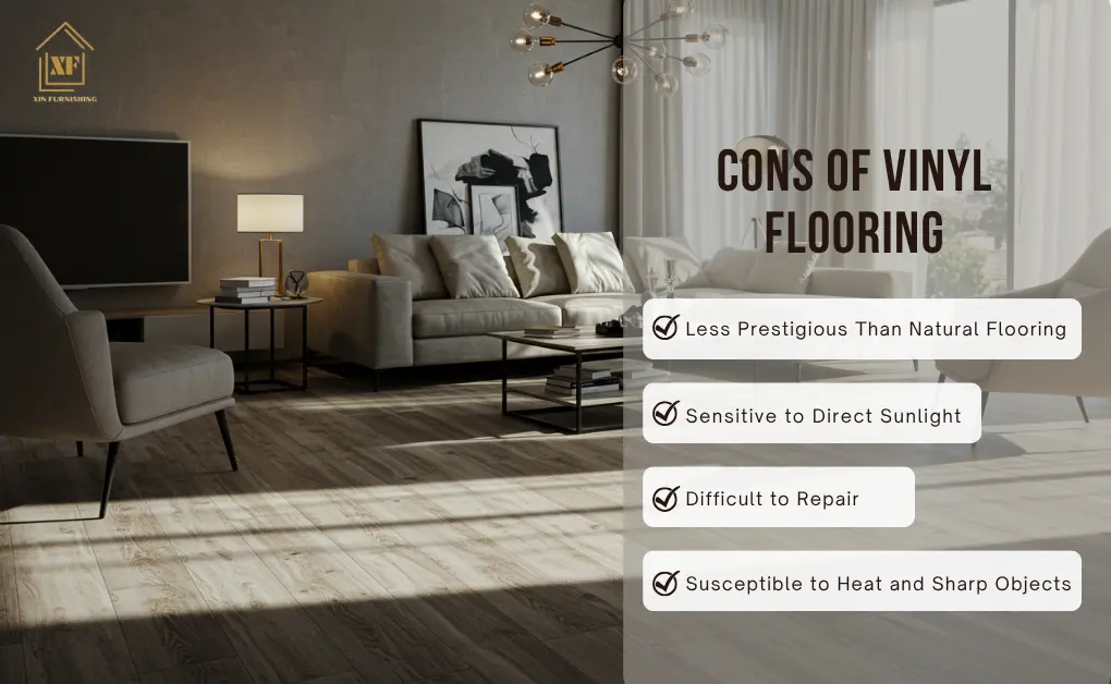Cons of Vinyl Flooring