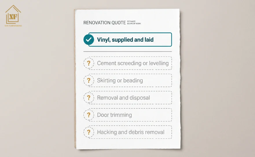 Renovation Quote checks