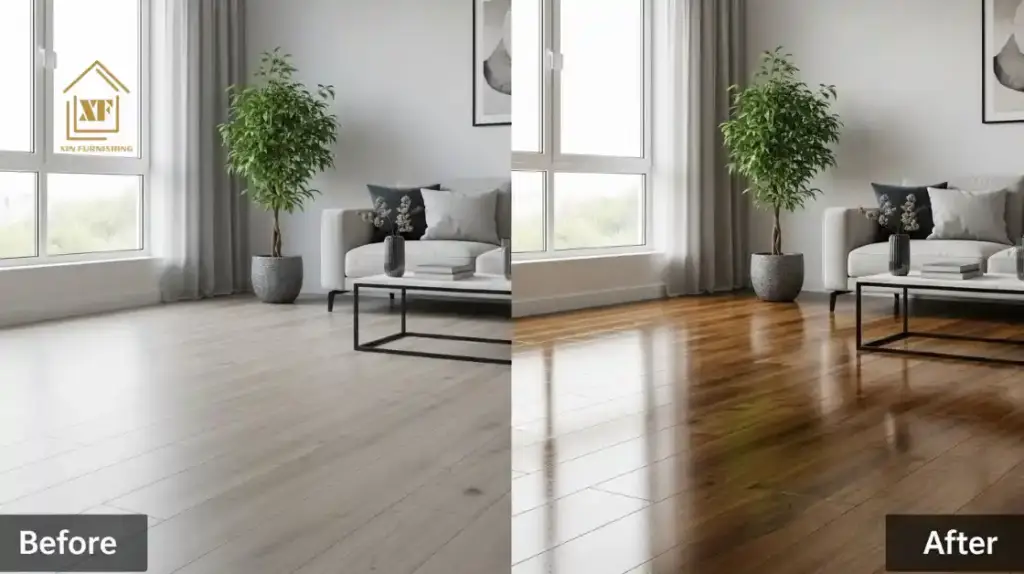 step-by-step guide to shine vinyl flooring