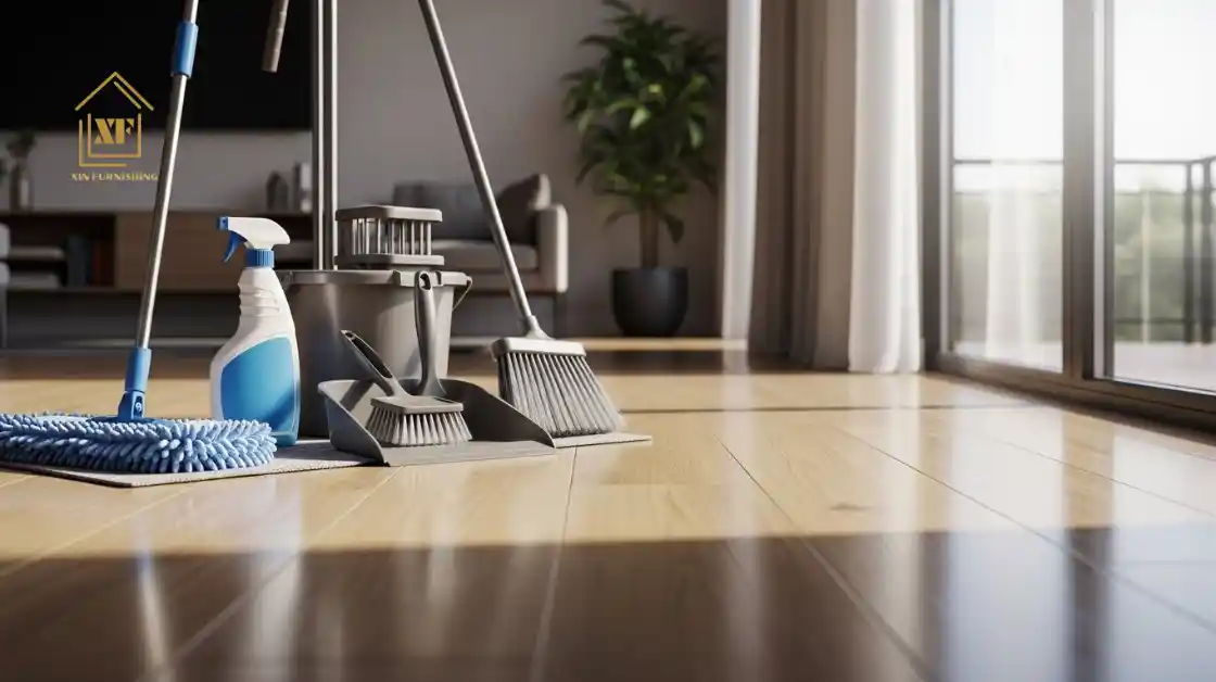 Tools and Materials Needed to Shine Vinyl Floors