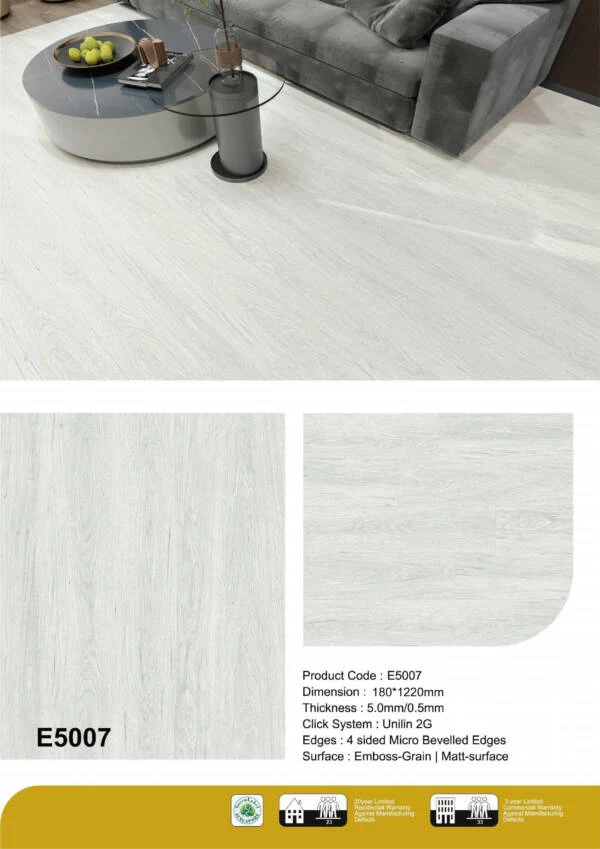 Silver Mist E5007 Luxury Vinyl Tile