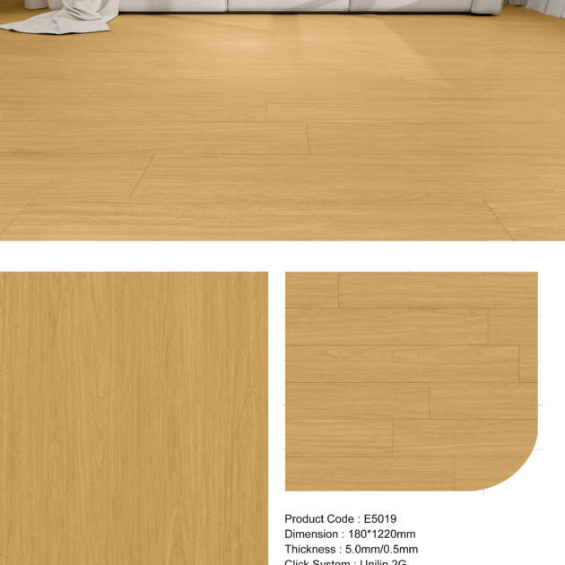 Honey Oak E5019 Luxury Vinyl Tile