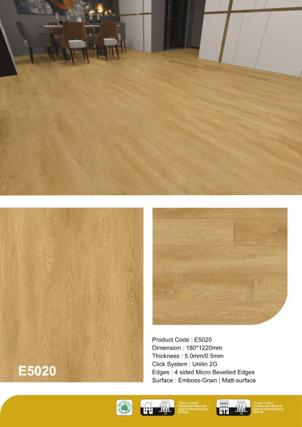 Sahara Oak E5020 Luxury Vinyl Tile