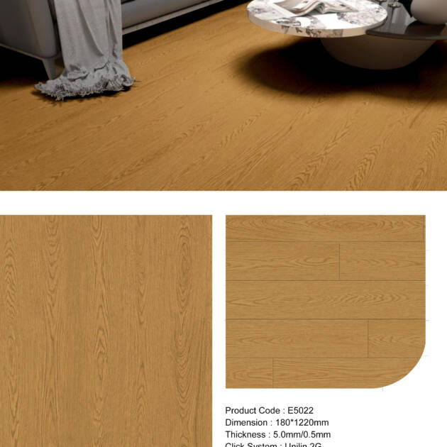 Copper Oak E5022 Luxury Vinyl Tile