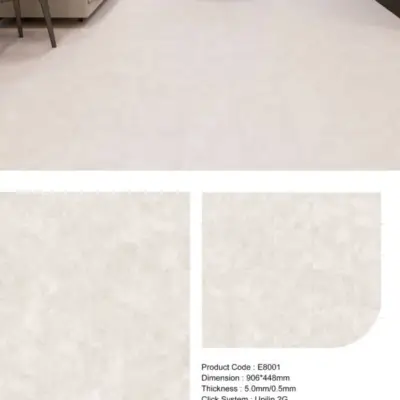Micro Cement Vinyl Flooring E8001 Premium Vinyl Flooring