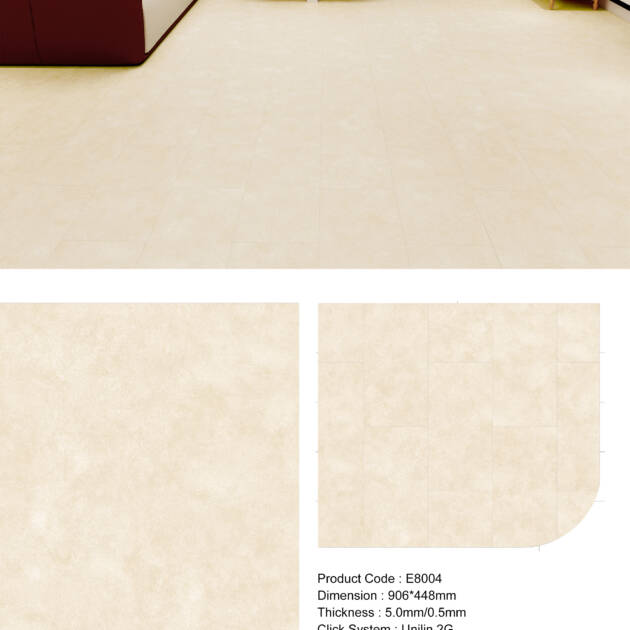 Micro Cement Vinyl Flooring E8004 Premium Vinyl Flooring