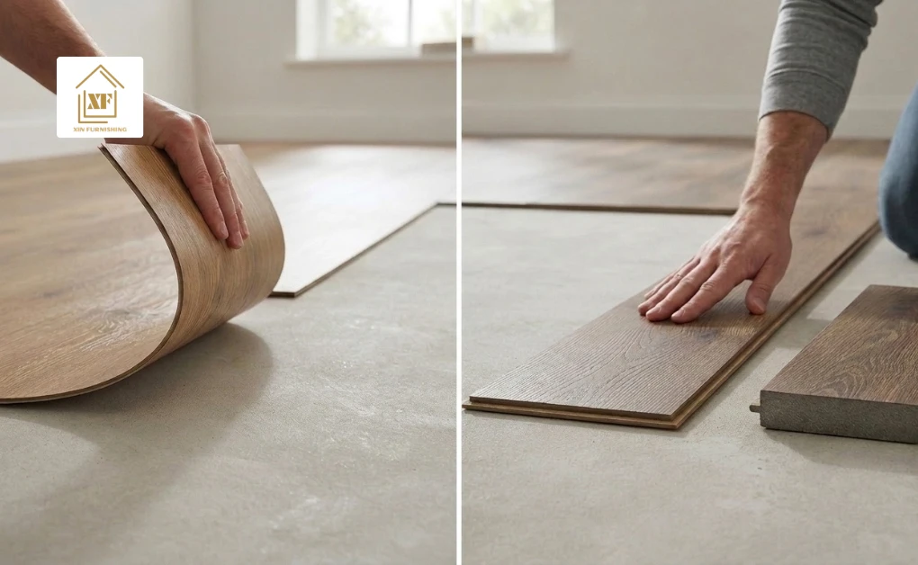 Comparing LVT and SPC options for 10 Things to Know Before Installing Vinyl Flooring in Singapore.