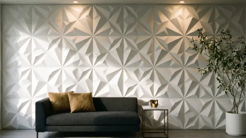 3D geometric panels